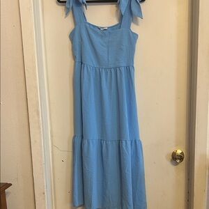 See You Monday Sky Blue Sundress in size medium.